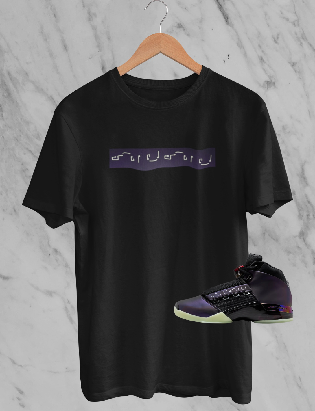 Glow In The Dark Hoodie, Matches Doernbecher 17 Sneakers