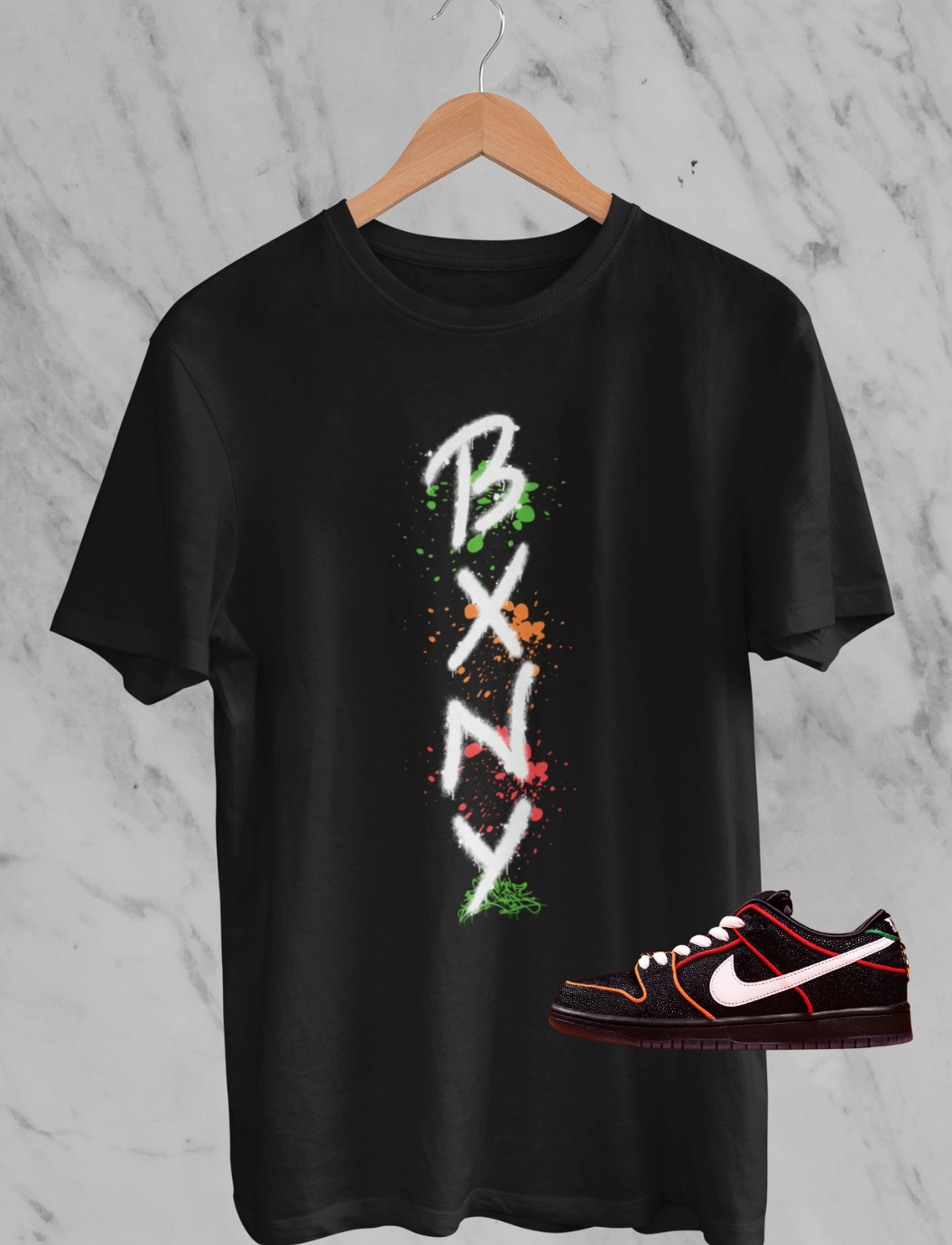 Bronx NY Hoodie, Matches Dunk Low Bronx Girls Skate Sneakers