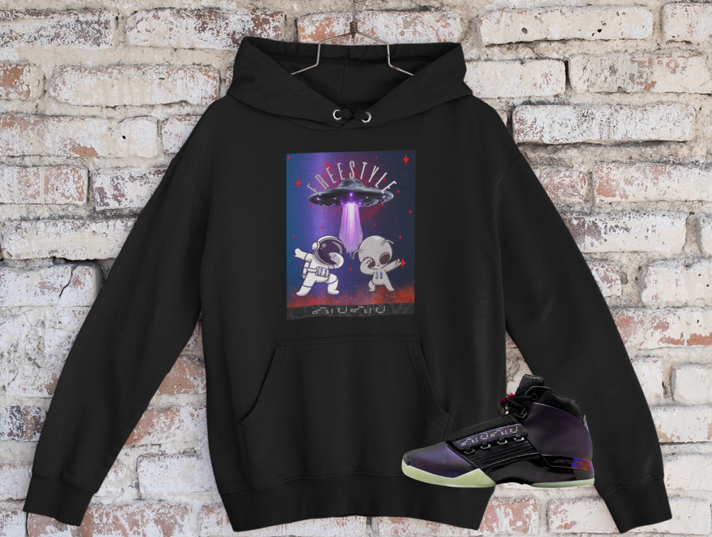 Glow In The Dark Hoodie, Matches Doernbecher 17 Sneakers
