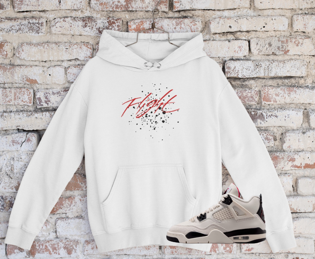 Flight Hoodie, Matches Air 4's Flight Club Sneakers