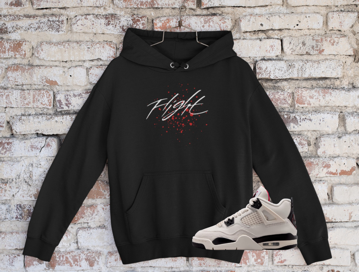 Flight Hoodie, Matches Air 4's Flight Club Sneakers