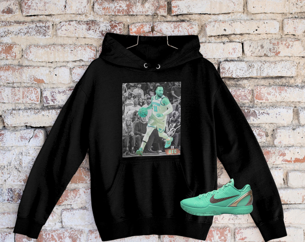Jalen Brunson Hoodie, Matches Kobe Protro 6 Statue of Liberty Sneakers