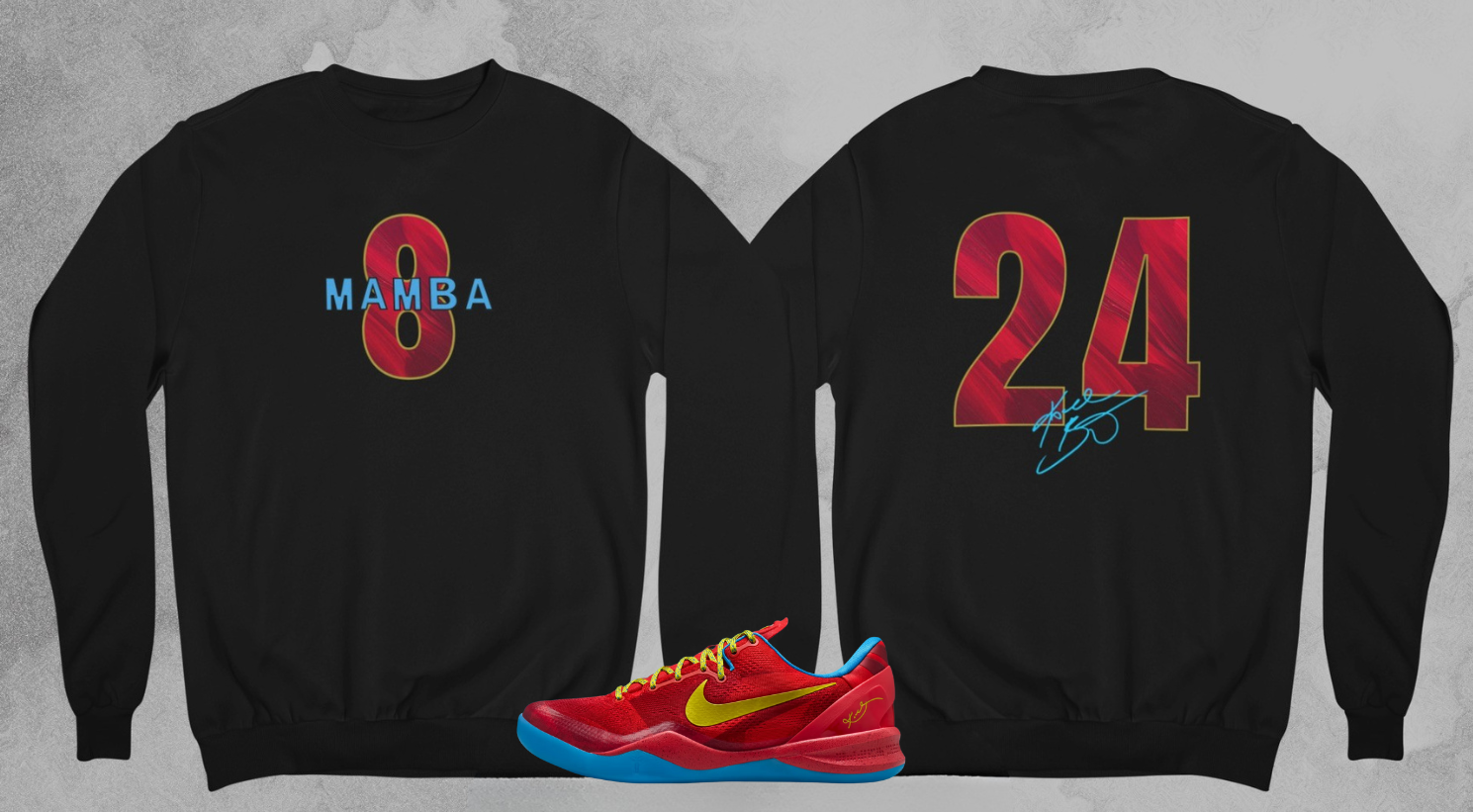 Mamba Hoodie, Matches Kobe Protro 8 Year Of The Horse Sneakers