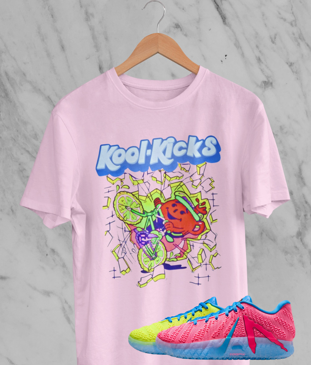 kool Kicks Shirt, Matches JA 3 Kool Aid Sneakers