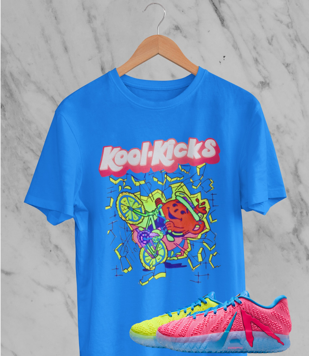 kool Kicks Shirt, Matches JA 3 Kool Aid Sneakers