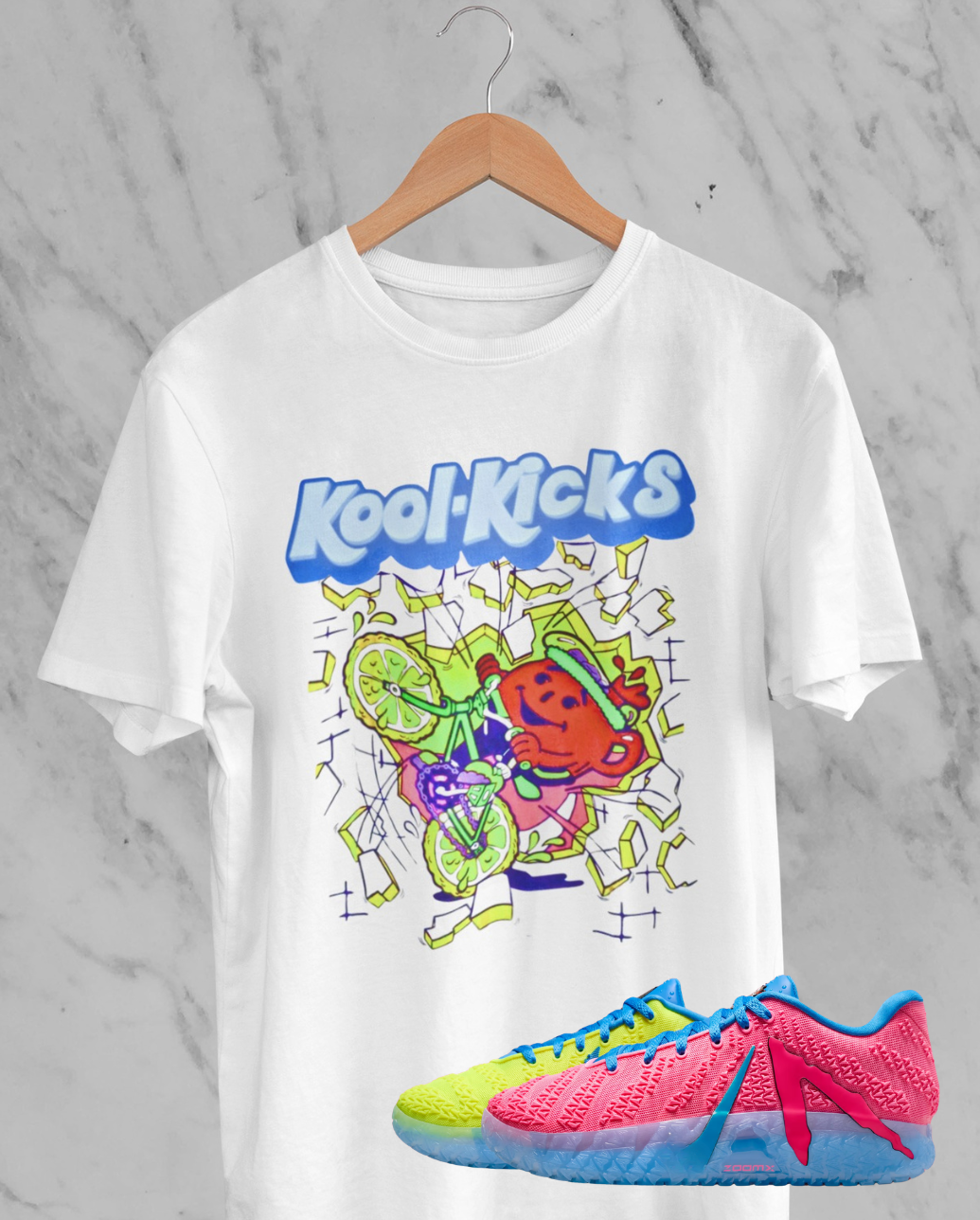 kool Kicks Shirt, Matches JA 3 Kool Aid Sneakers