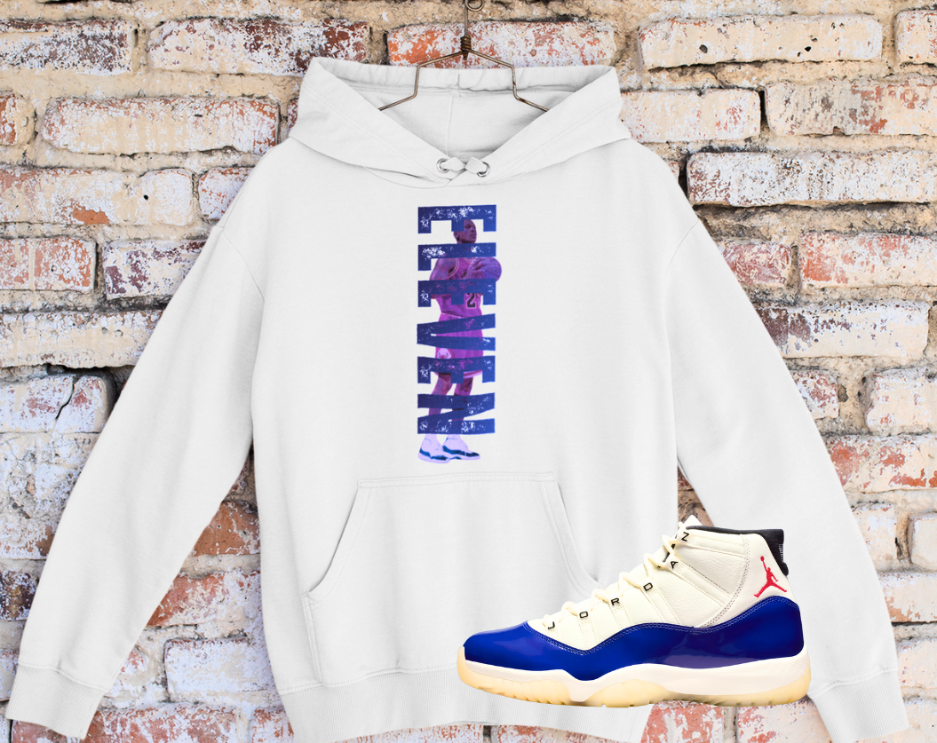 Jordan Elevens Hoodie, Matches Air 11s Rare Air Sneakers, Michael Jordan Fan Art Sweatshirt, Sneaker Match Shirt, Rare Air 11's T-Shirt