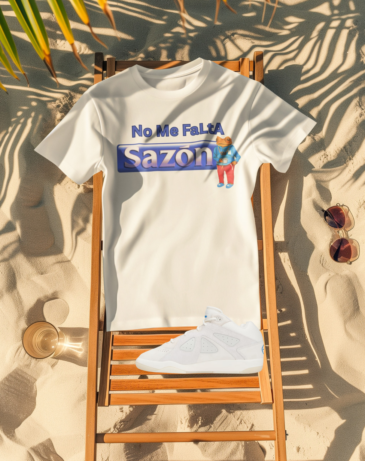 Benito Sazon Shirt, Matches Badbo 1.0 Bunny Sneakers