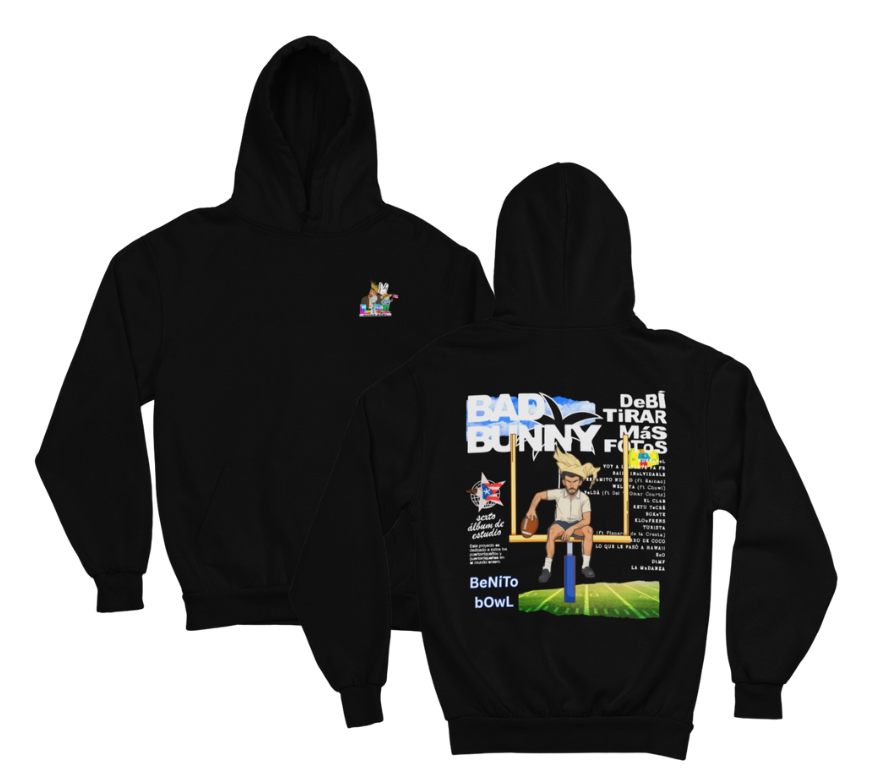 Benito Bowl Shirt, Super Bowl 2026 Sweatshirt, Front and Back Graphic