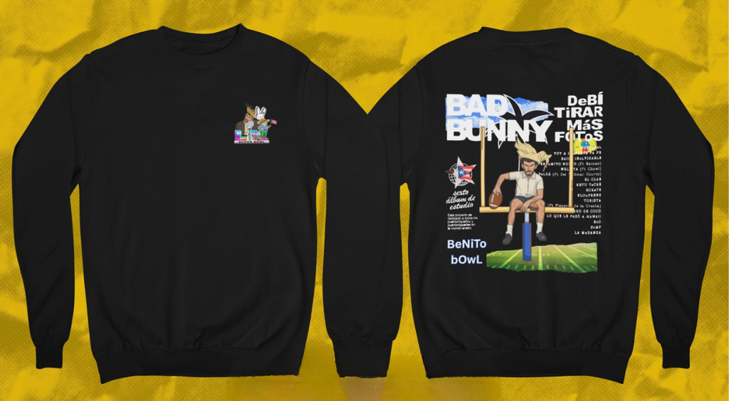 Benito Bowl Shirt, Super Bowl 2026 Sweatshirt, Front and Back Graphic