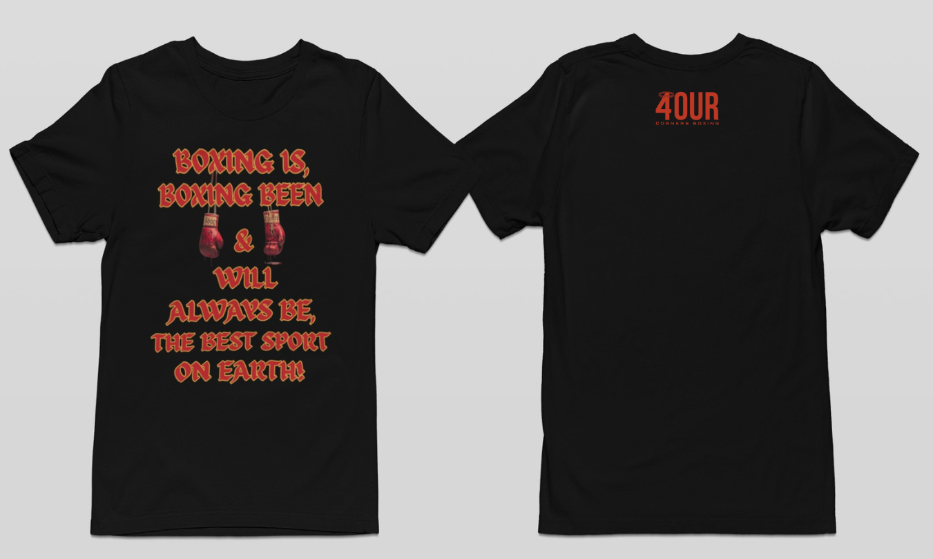 4 Corners Boxing Homage T-Shirt