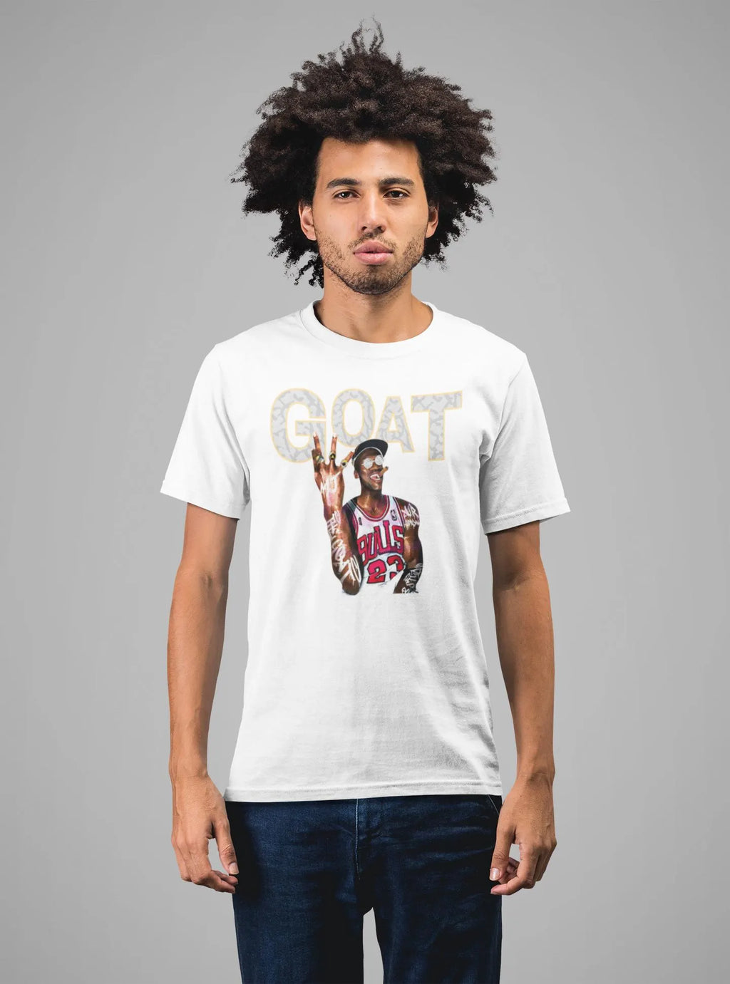 Elephant Print GOAT Hoodie, Matches Air 1's High OG Sail/University Red Sneakers