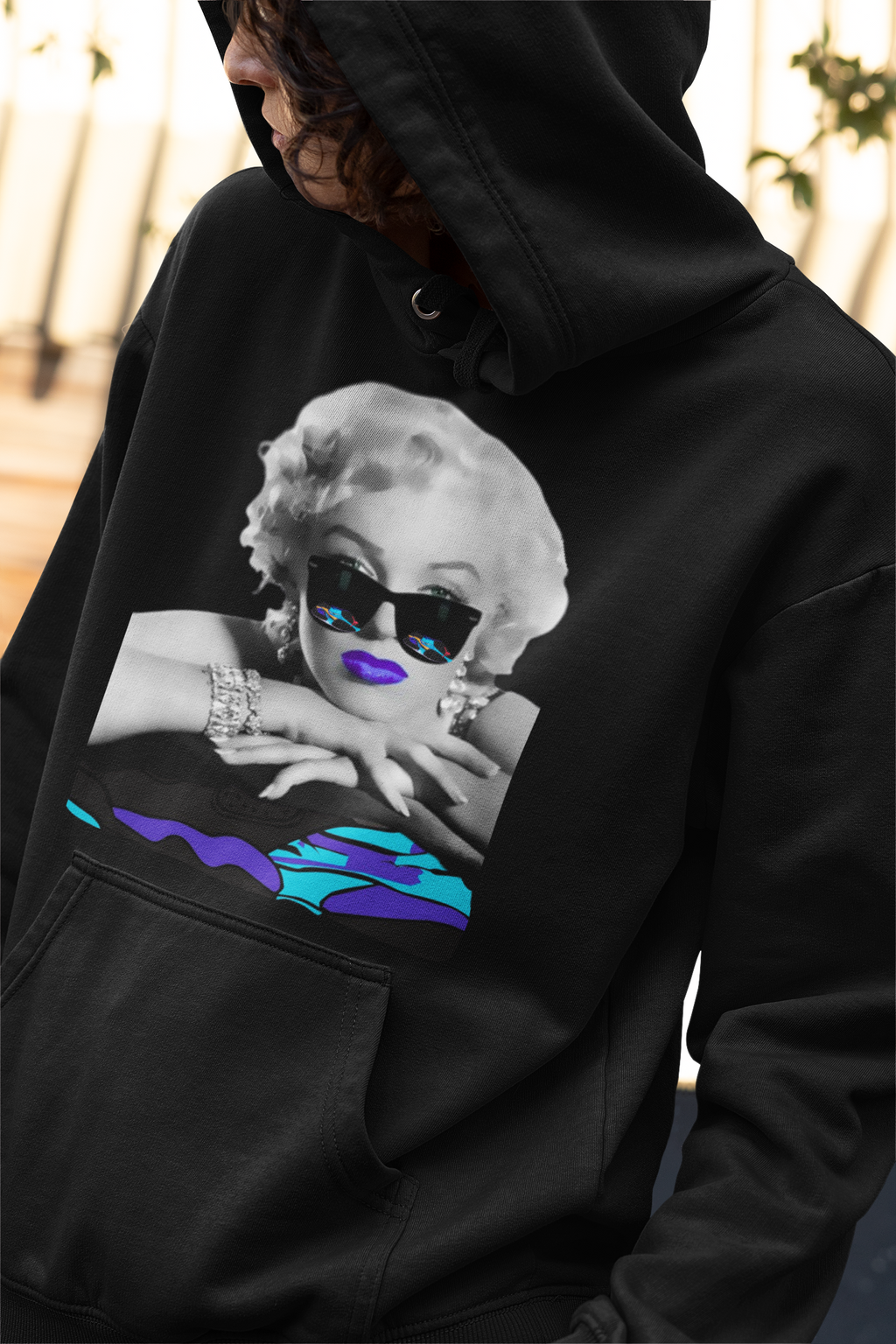 Aqua Marilyn Monroe Shirt, Matches Aqua 8 Sneakers