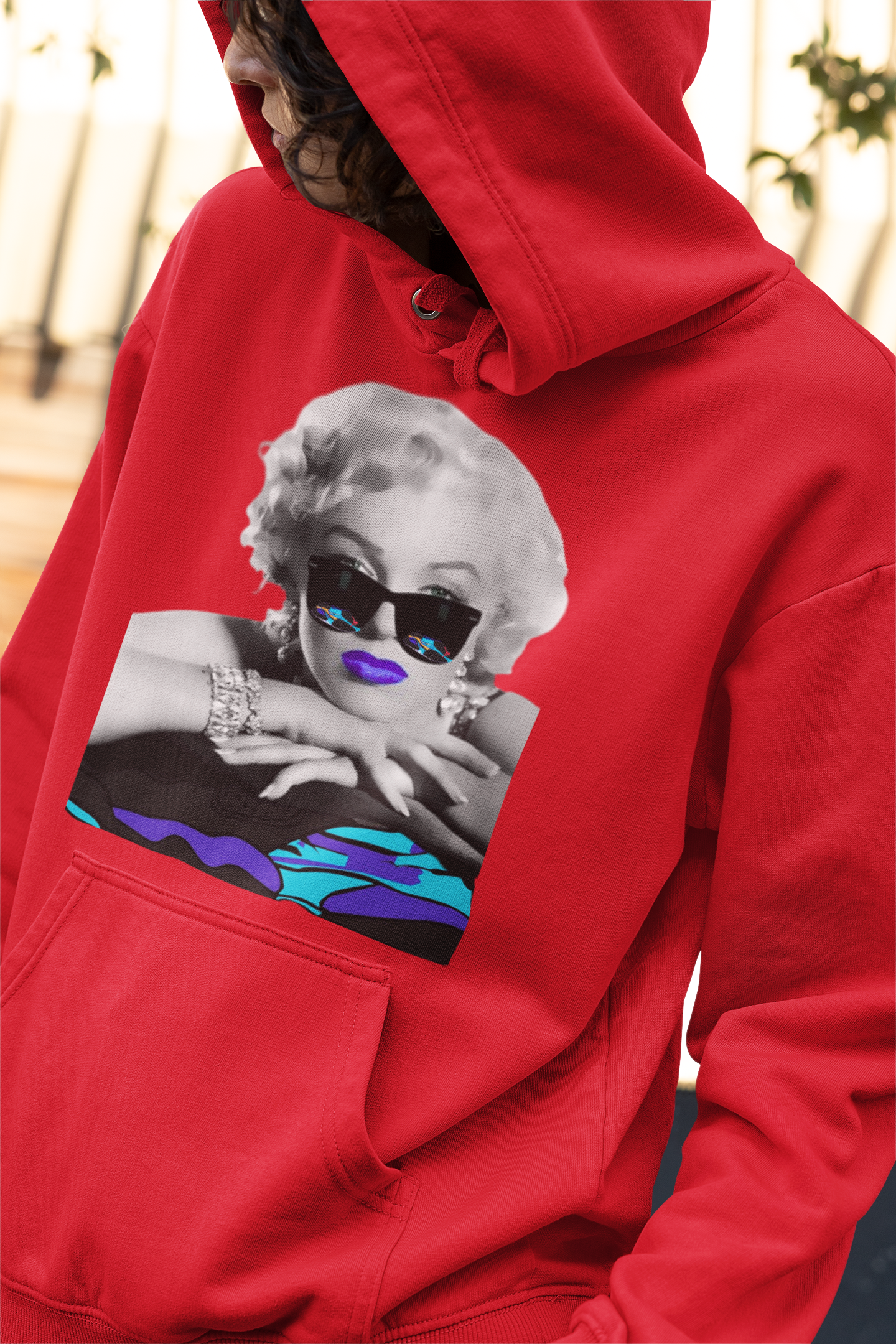 Aqua Marilyn Monroe Shirt, Matches Aqua 8 Sneakers