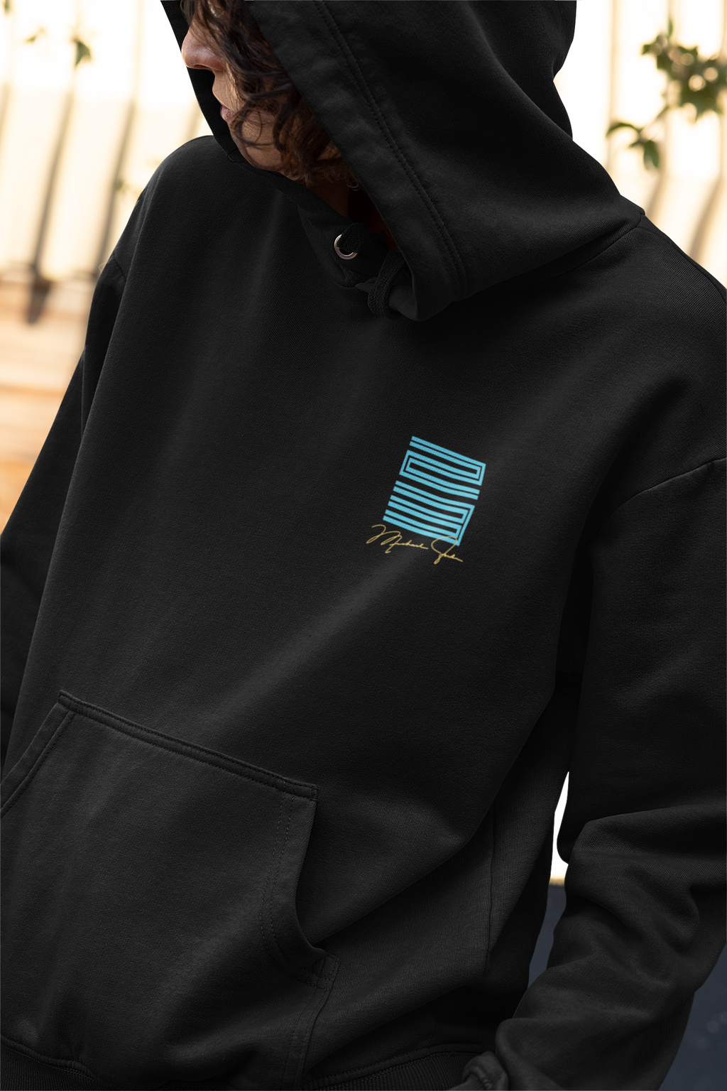 Gamma Eleven's 23 Hoodie, Matches Retro Air 11's Gamma Sneakers, Front & Back Graphic Shirt