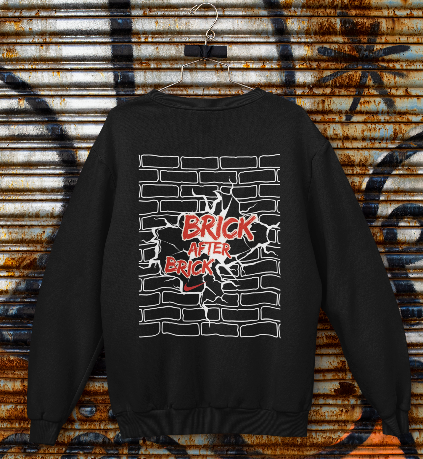 Bricks Shirt, Matches AJ 4 Nigel Brick After Brick Sneakers