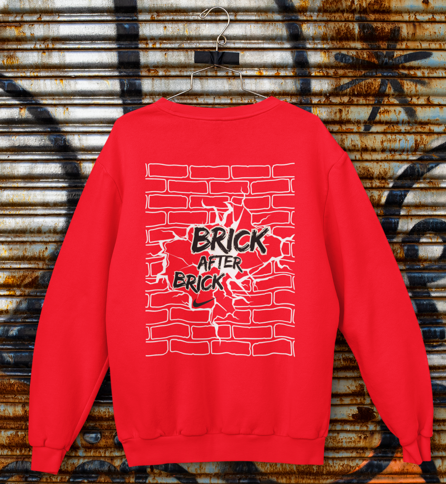 Bricks Shirt, Matches AJ 4 Nigel Brick After Brick Sneakers