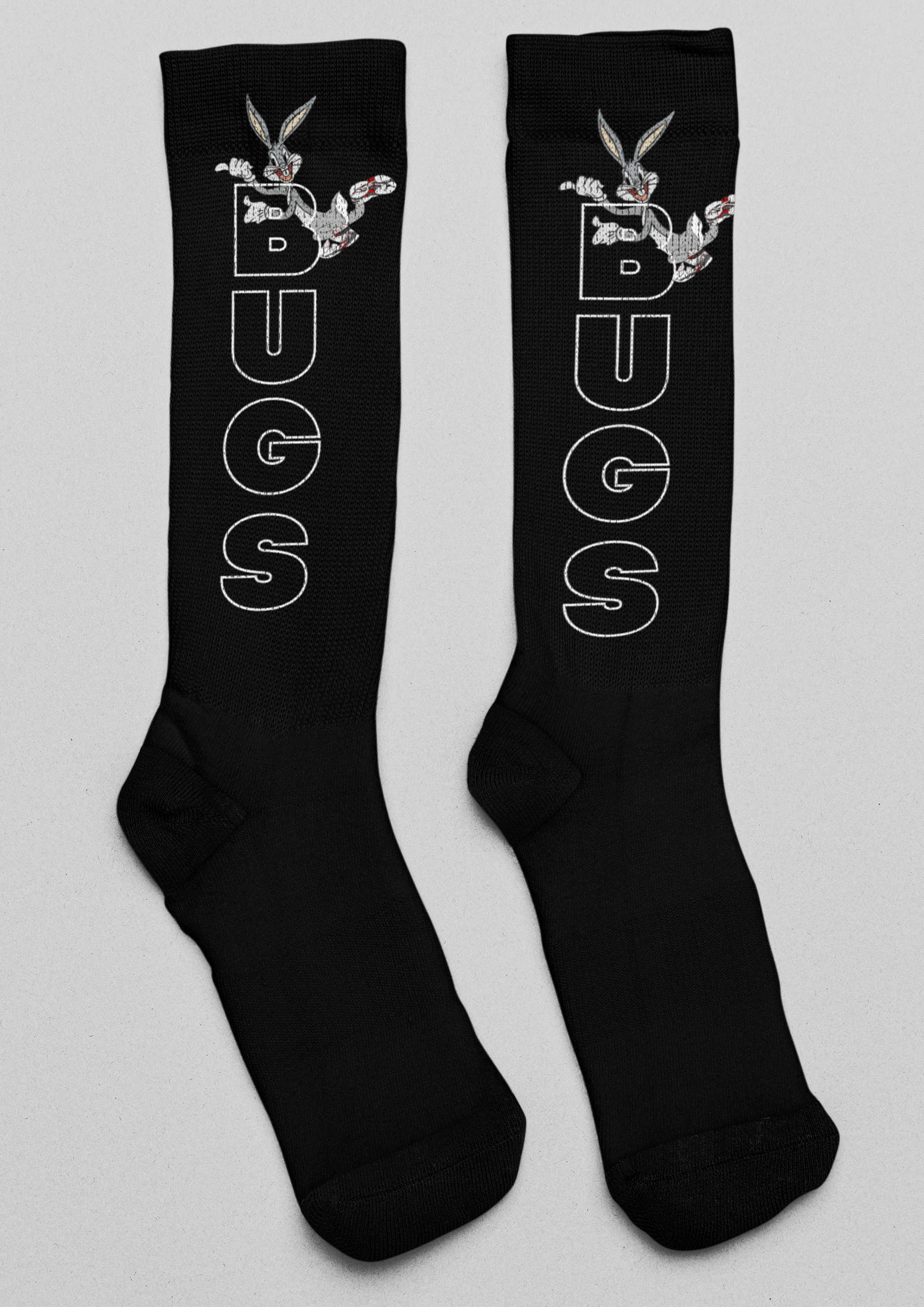 Bugs Socks, Matches Air 8's Bugs Bunny Sneakers