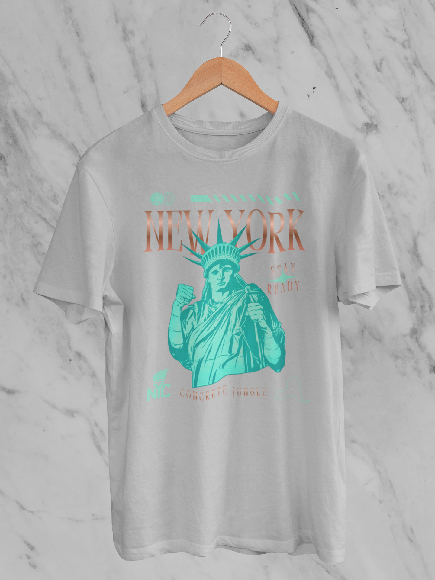 New York Hoodie, Matches Kobe 6 Protro Statue of Liberty Sneakers