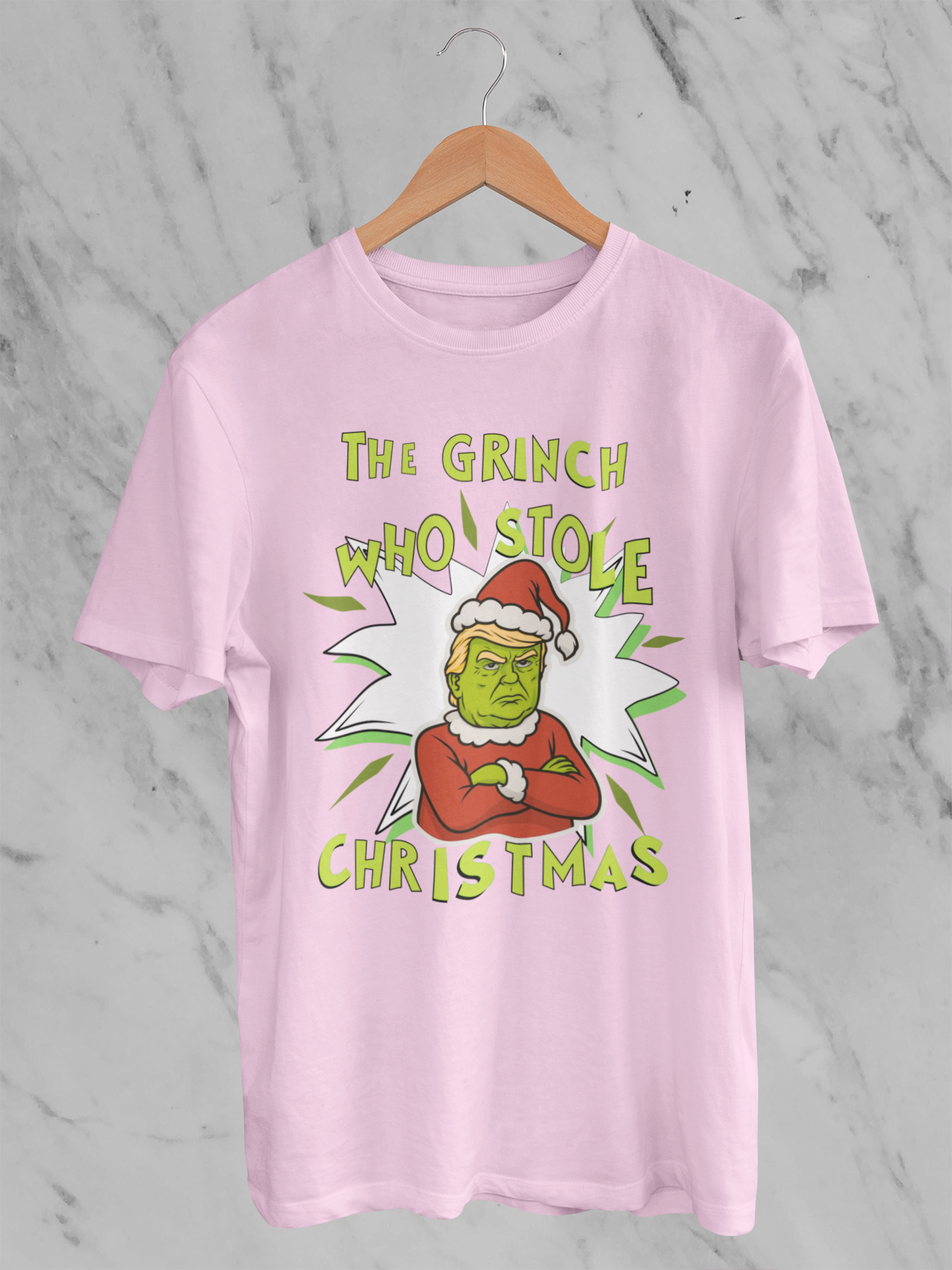 Trump Grinch Sweater, Funny Grinchmas Xmas Sweatshirt, Anti Trump Holiday Shirt, Ugly Christmas Sweater