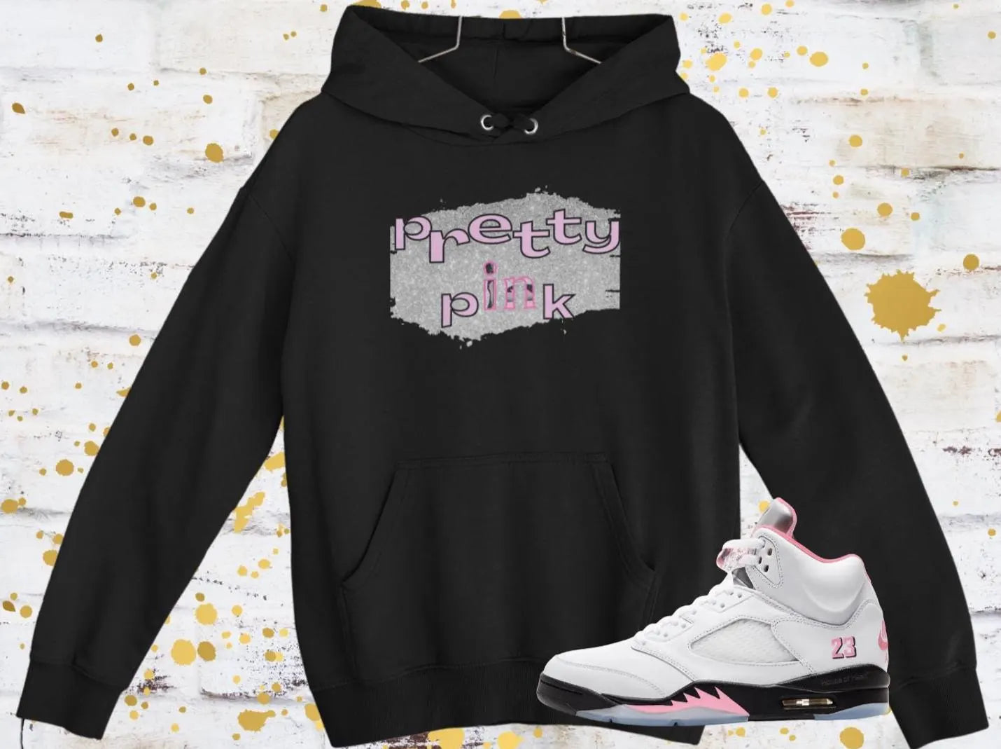 Air 5s Pink Hoodie: Matches Air 5's 35th Anniversary Sneakers