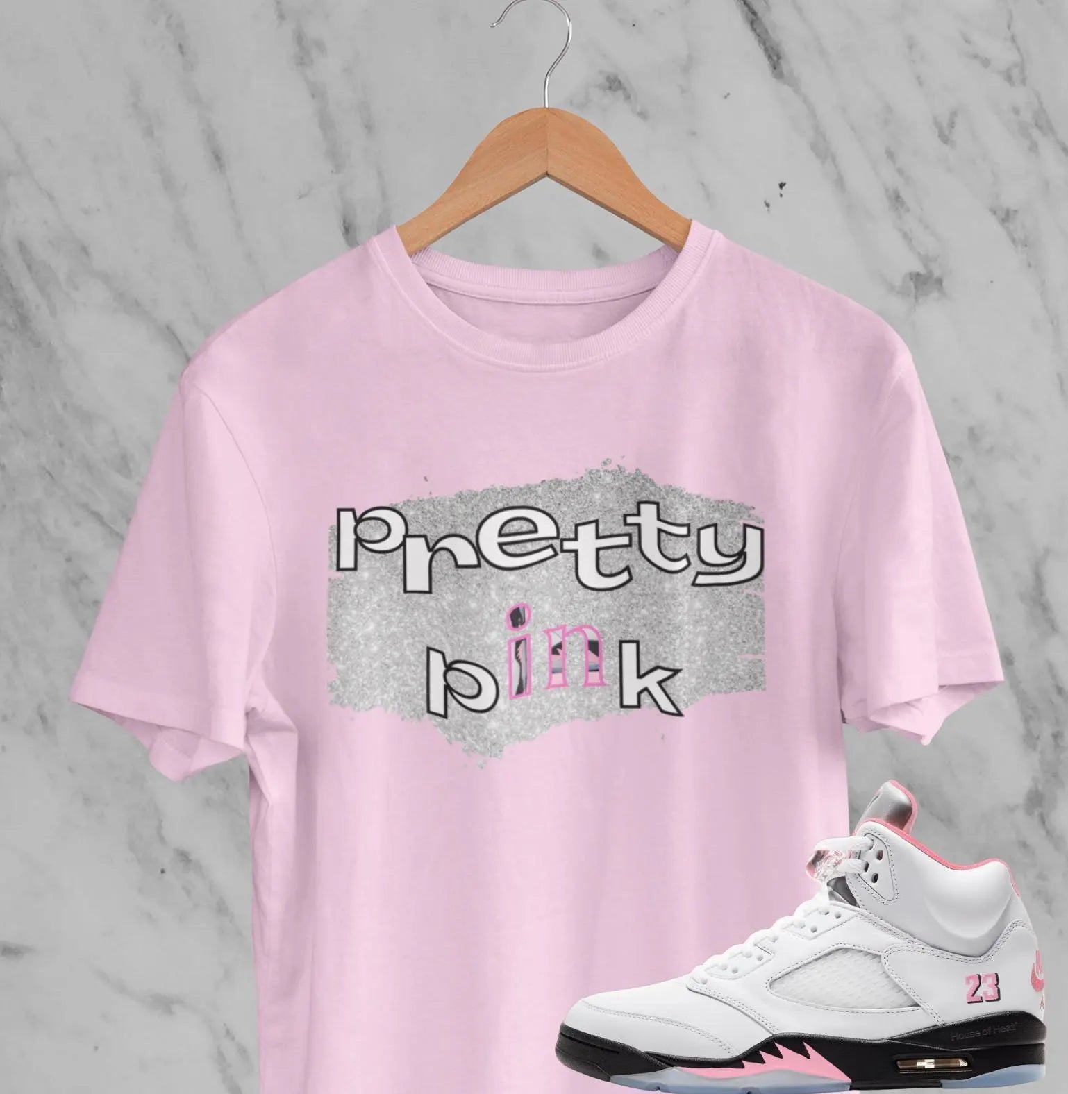 Air 5s Pink Hoodie: Matches Air 5's 35th Anniversary Sneakers