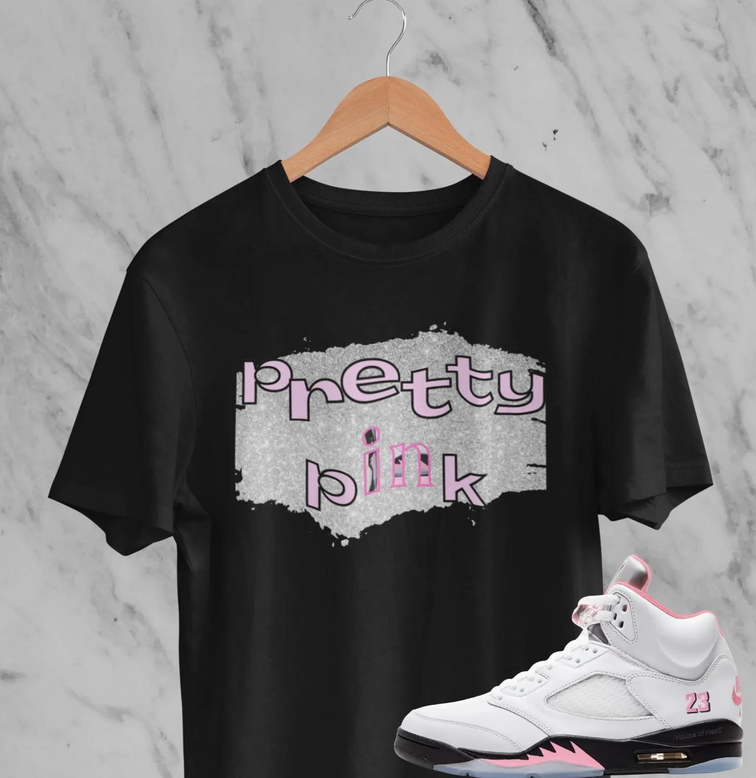 Air 5s Pink Hoodie: Matches Air 5's 35th Anniversary Sneakers