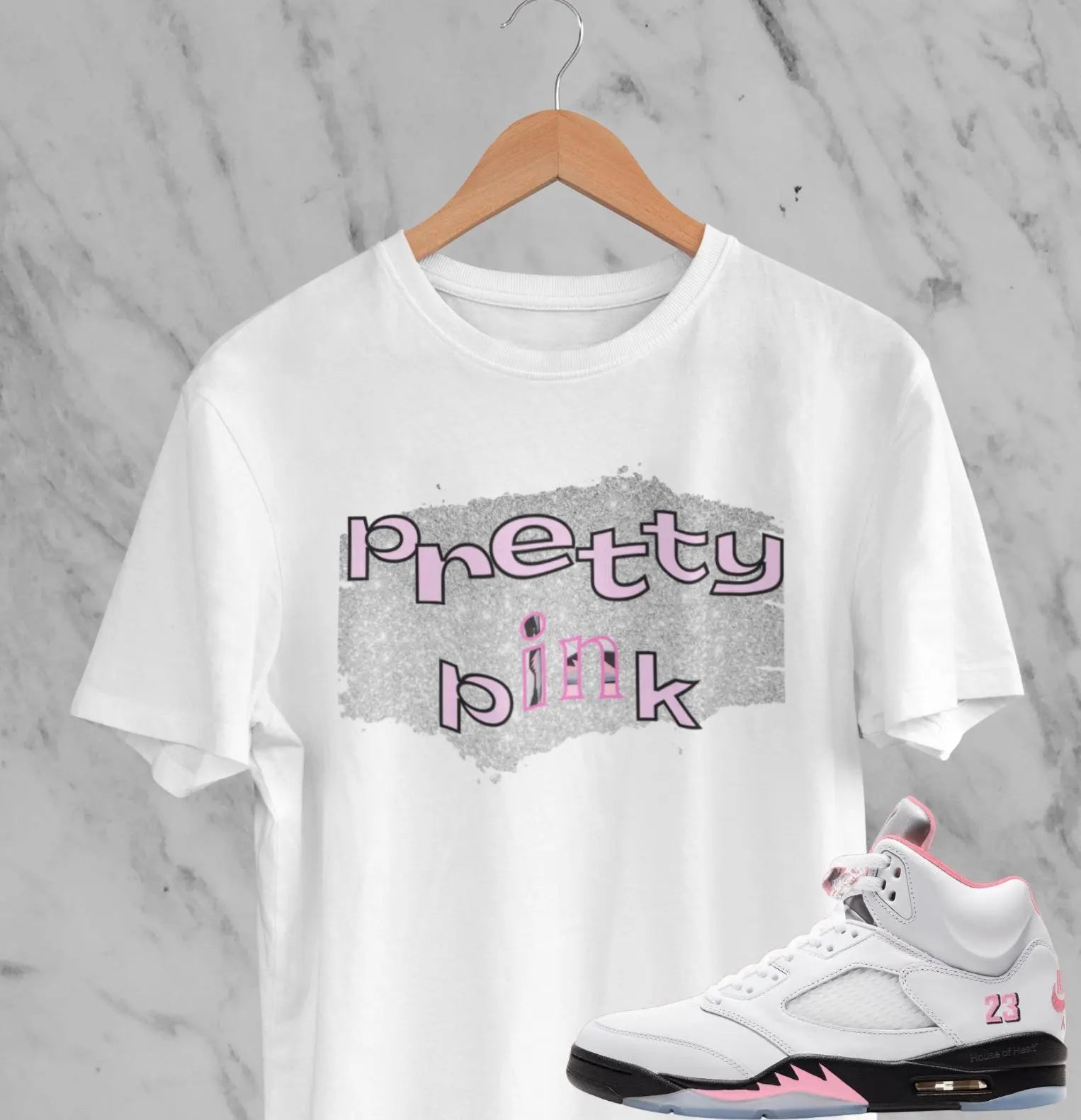 Air 5s Pink Hoodie: Matches Air 5's 35th Anniversary Sneakers