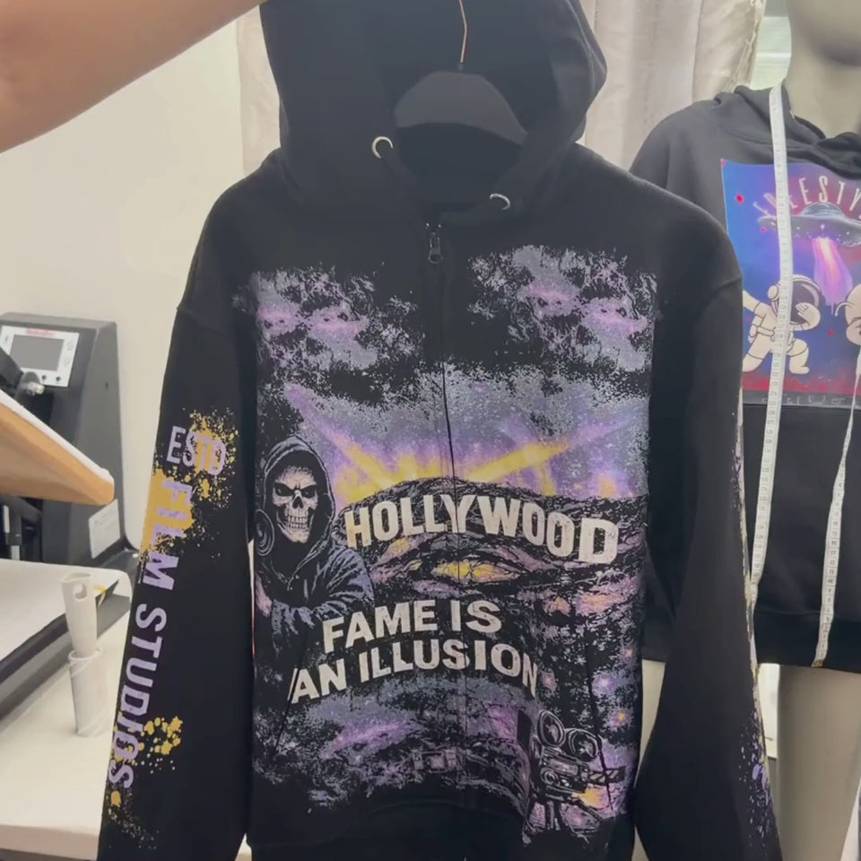 Hollywood Hoodie, Matches Air 4's Lake Show Sneakers