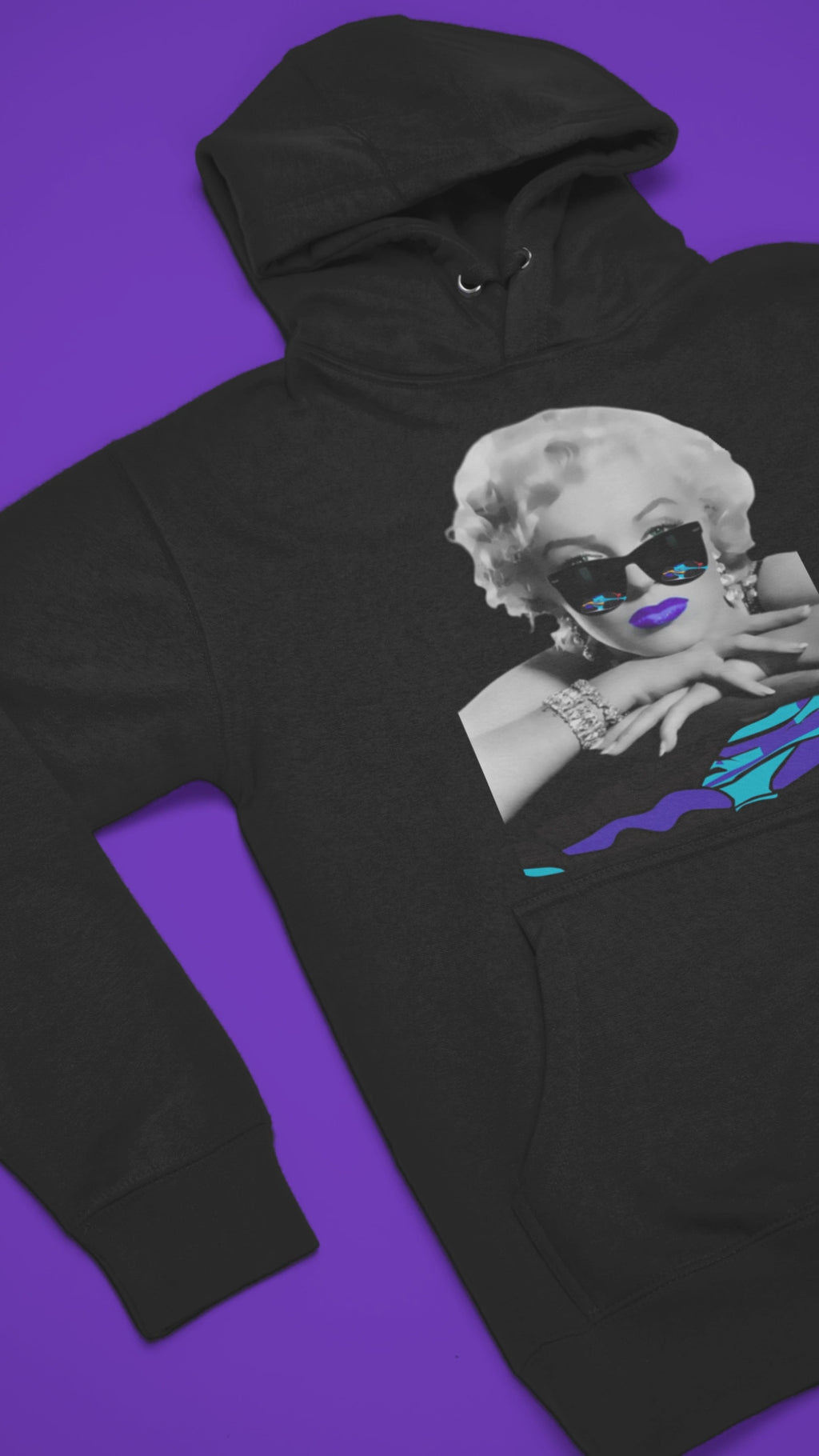 Aqua Marilyn Monroe Shirt, Matches Aqua 8 Sneakers