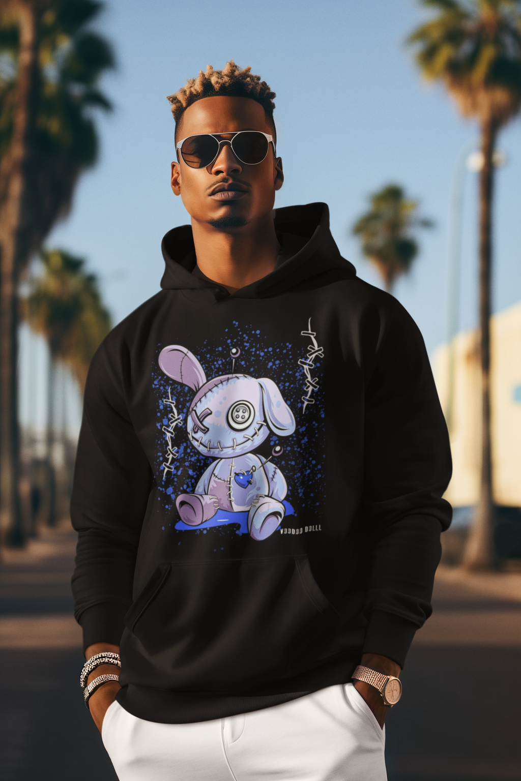 Voodoo Doll Hoodie, Matches Zion Williamson Air 1's OG Low Voodoo Sneakers, Voodoo Alternate Shirt, Retro 1s Sweatshirt