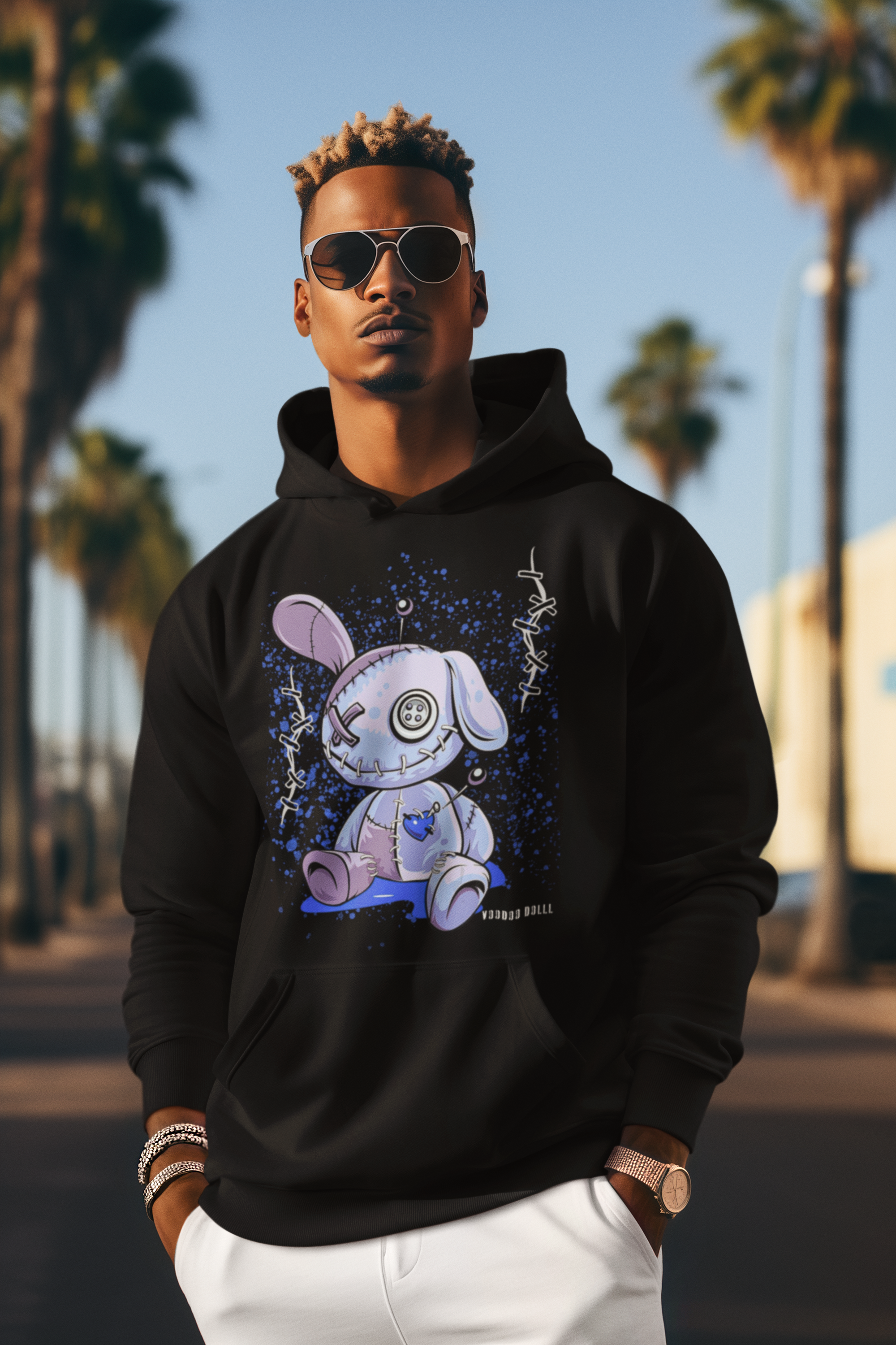 Voodoo Doll Hoodie, Matches Zion Williamson Air 1's OG Low Voodoo Sneakers, Voodoo Alternate Shirt, Retro 1s Sweatshirt