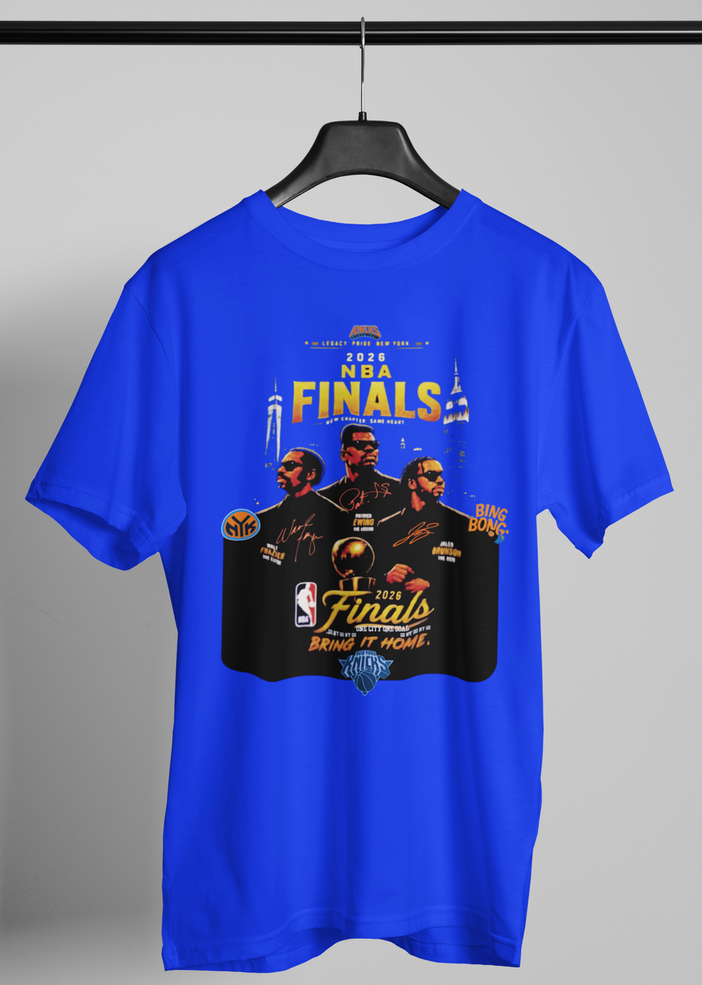 New York Basketball Shirt, Finals Knickerbocker T-Shirt