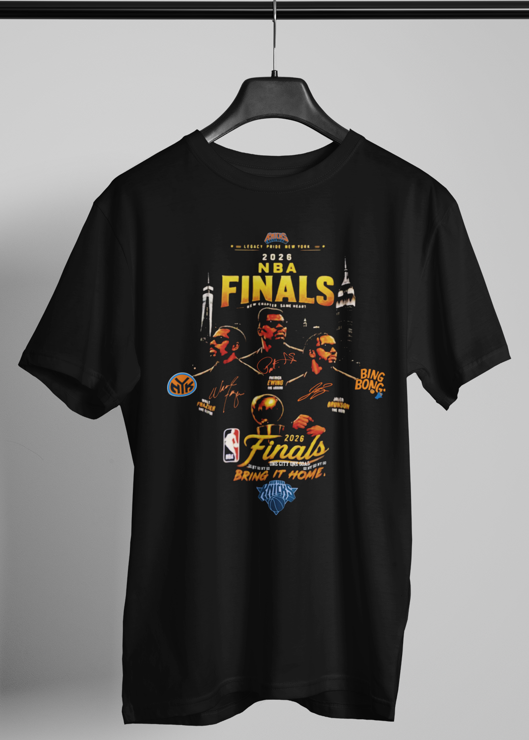 New York Basketball Shirt, Finals Knickerbocker T-Shirt