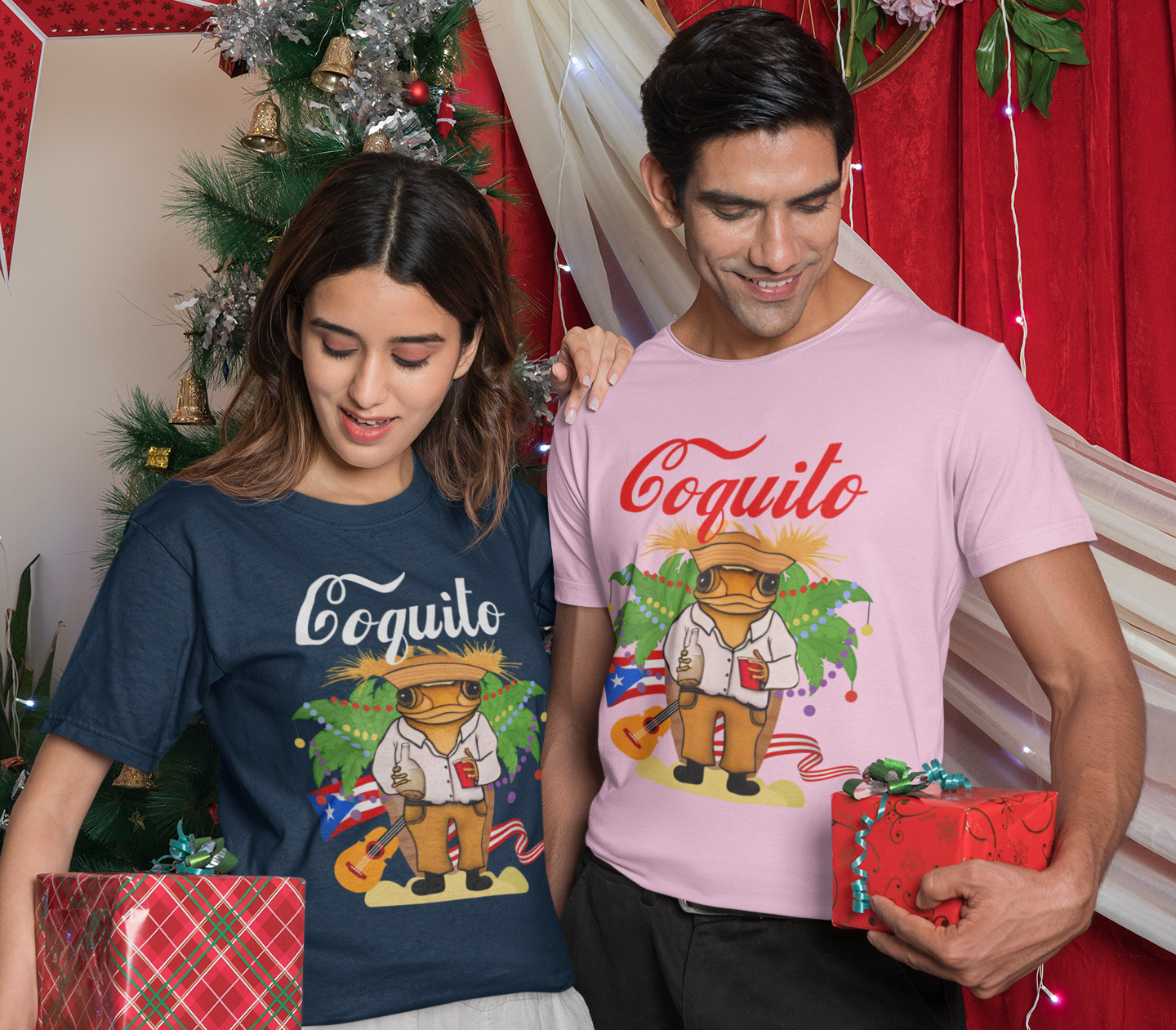 Coquito Christmas Shirt, Boricua Coqui Coquito vintage Sweatshirt