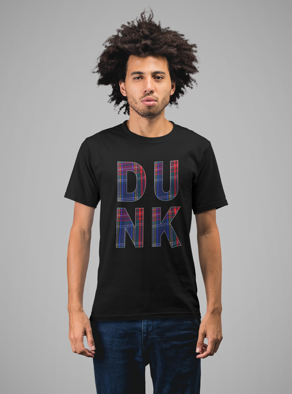 Plaid Graphic Hoodie, Matches Nardwuar's SB Dunk Plaid Sneakers