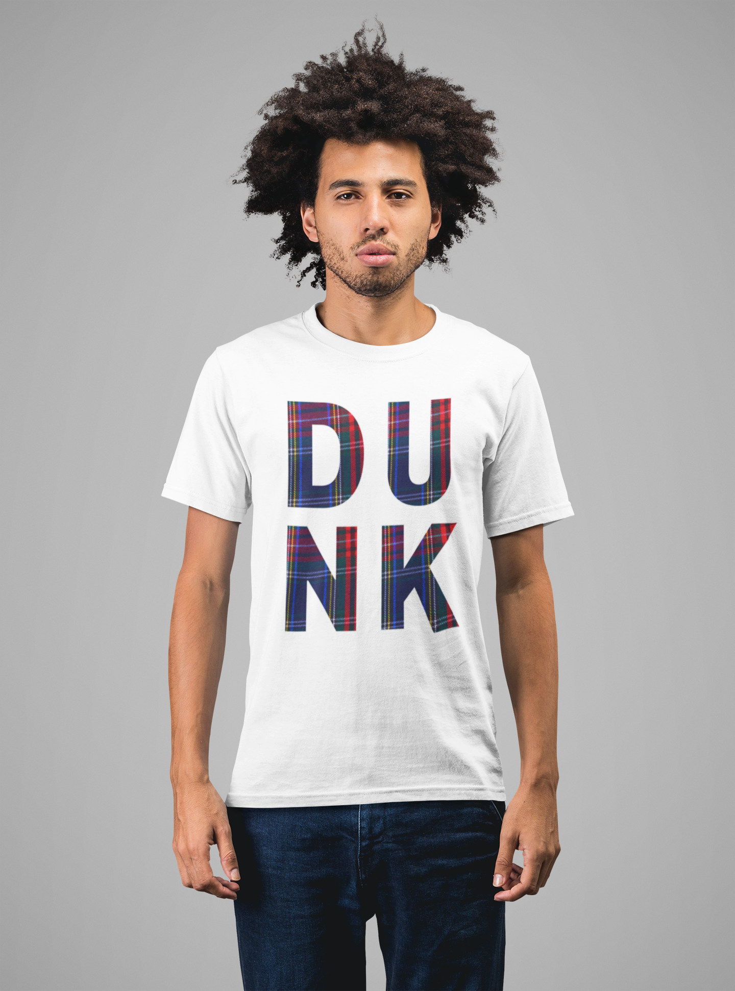 Plaid Graphic Hoodie, Matches Nardwuar's SB Dunk Plaid Sneakers